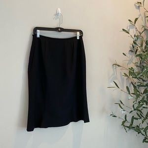 Etcetera black pencil skirt
